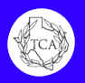 TCA logo in blue square