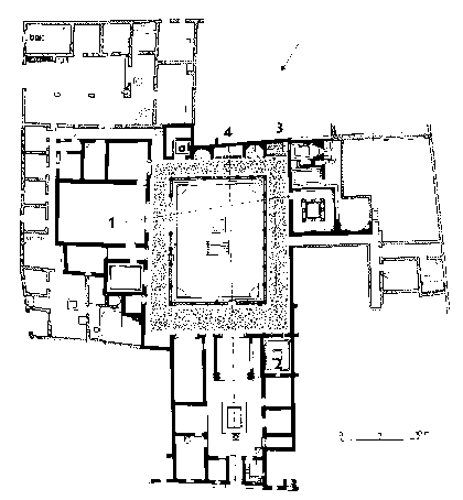 Texas House Plans on Figure 1  Pompeii  House Of The Menander  I  10  4   Plan  After John